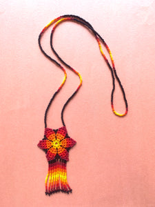 Flower necklace - colibrilove