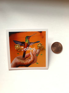 Pre colombino earrings - colibrilove